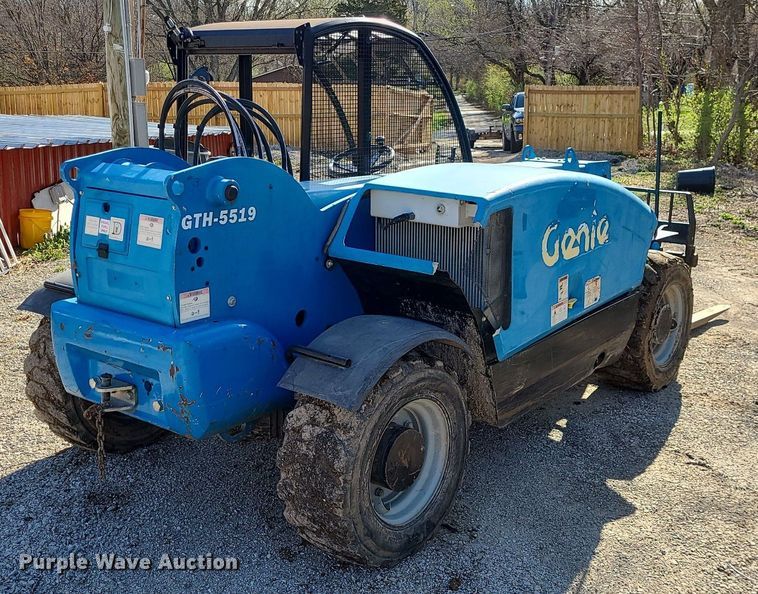 image for item MX9602 2015 Genie GTH-5519  telehandler