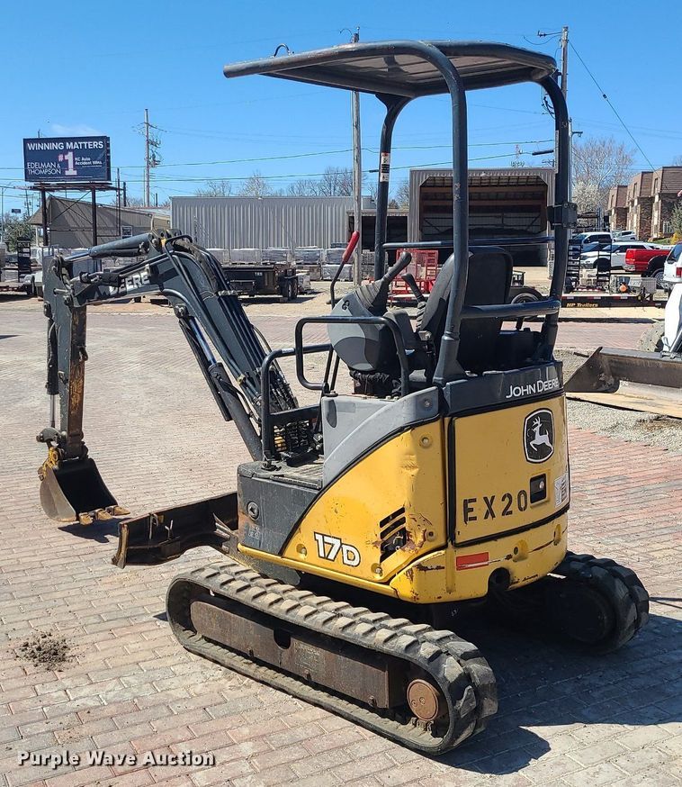 image for item MX9608 2012 John Deere 17D  mini excavator