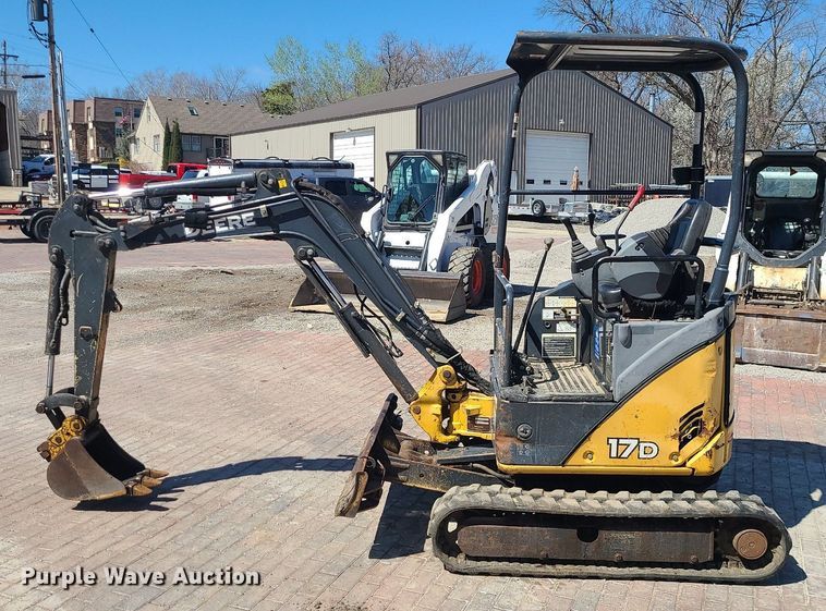 image for item MX9608 2012 John Deere 17D  mini excavator