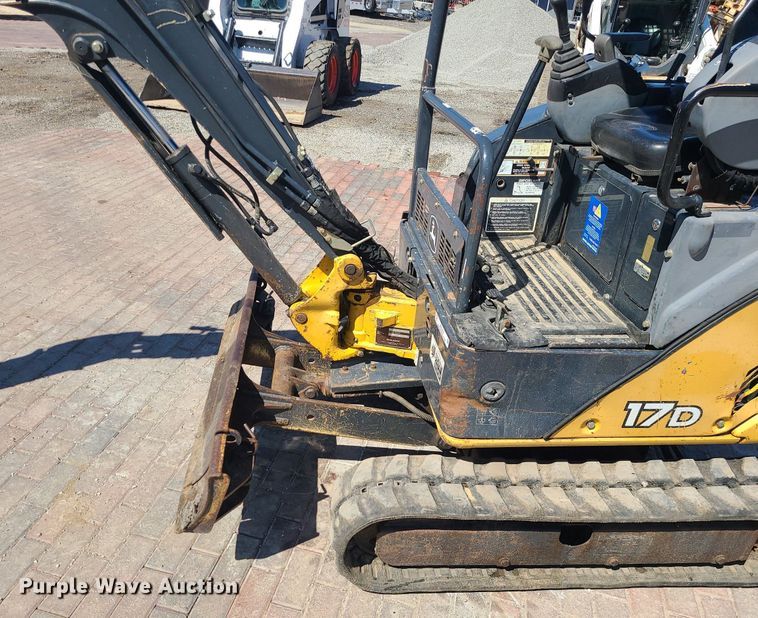 image for item MX9608 2012 John Deere 17D  mini excavator