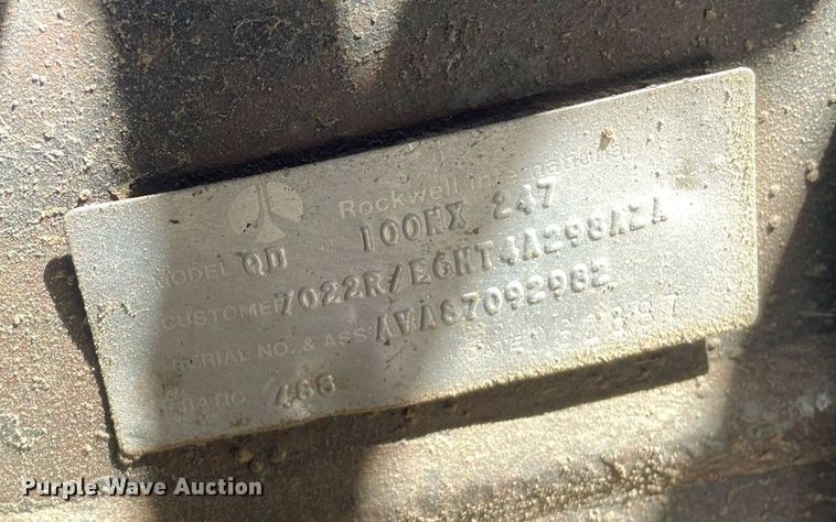 image for item MY9244 2007 Freightliner Business Class M2  roll-off container truck