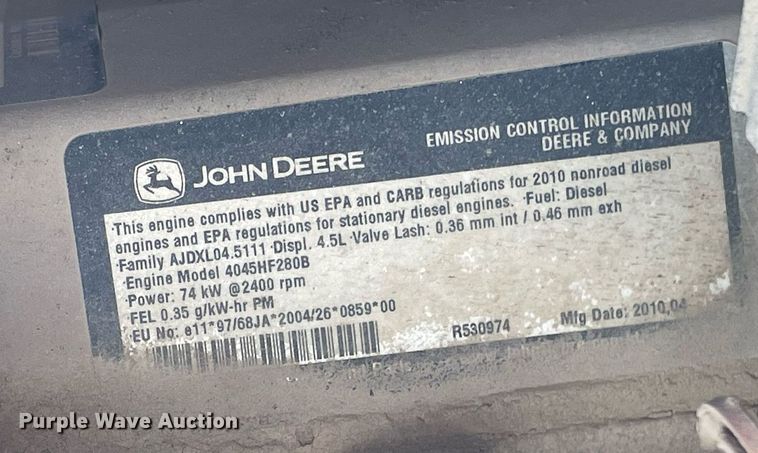 image for item MY9245 2011 International 4300  street sweeper truck