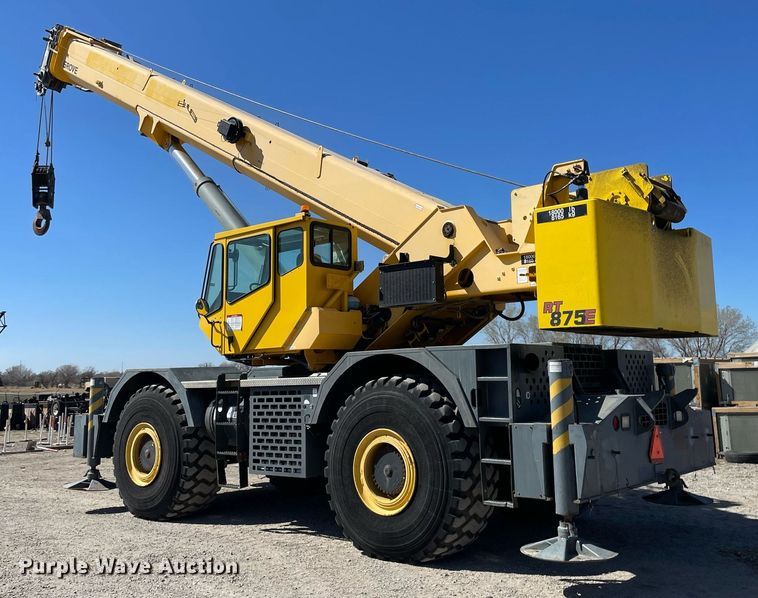 image for item MY9248 2007 Grove RT875E  crane