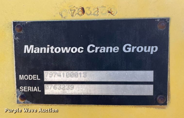 image for item MY9248 2007 Grove RT875E  crane