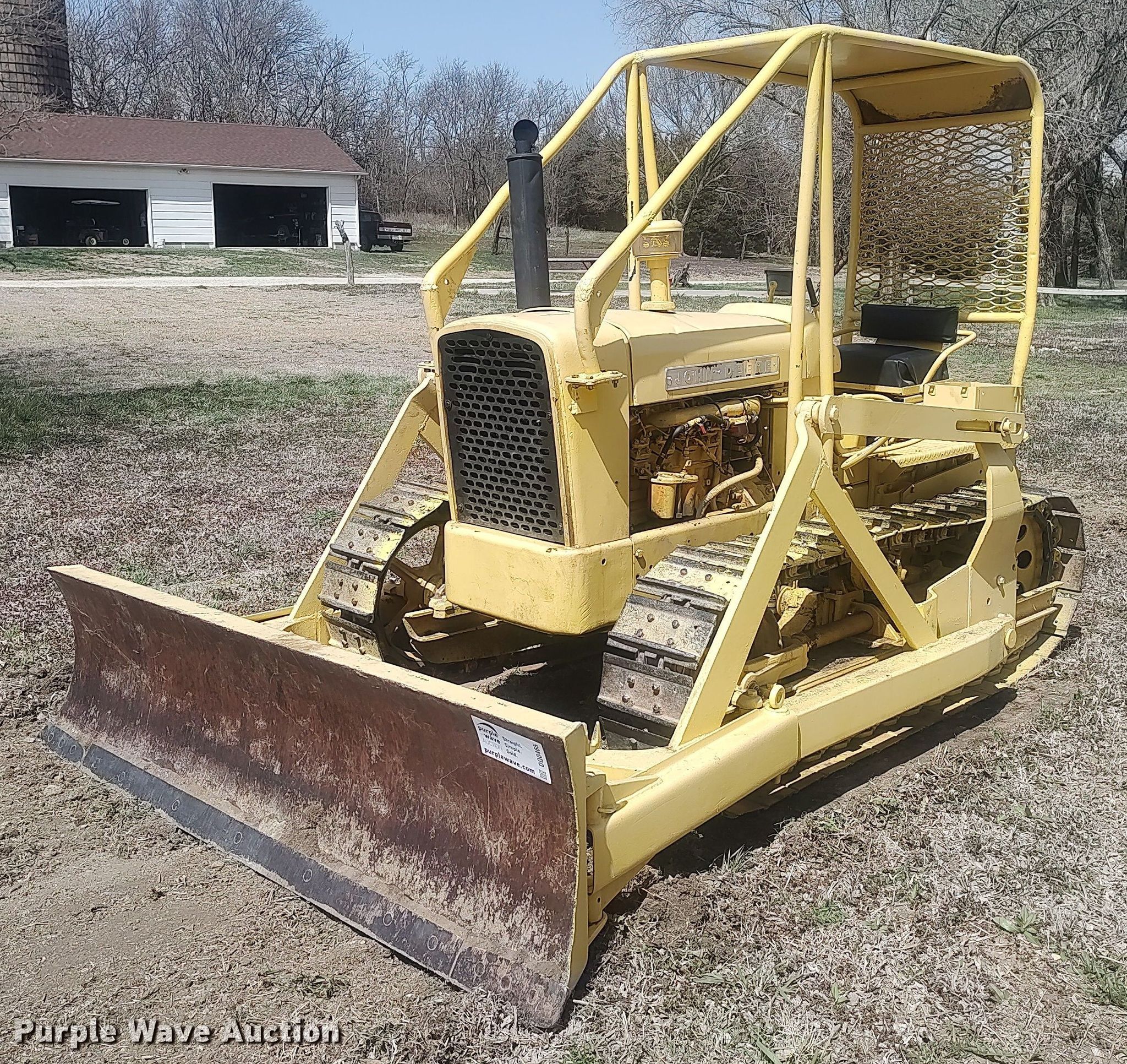 John Deere 1010 dozer in Douglass, KS Item DQ0465 sold Purple Wave