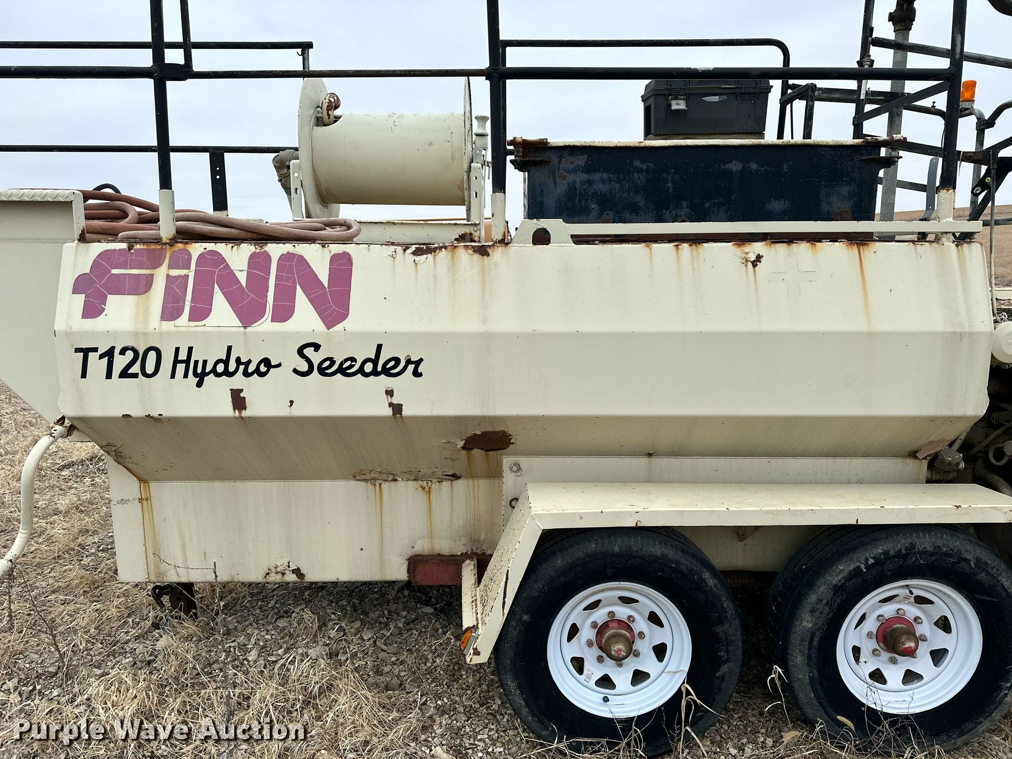 Finn T120 hydroseeder in Saint KS Item HN9823 sold Purple Wave
