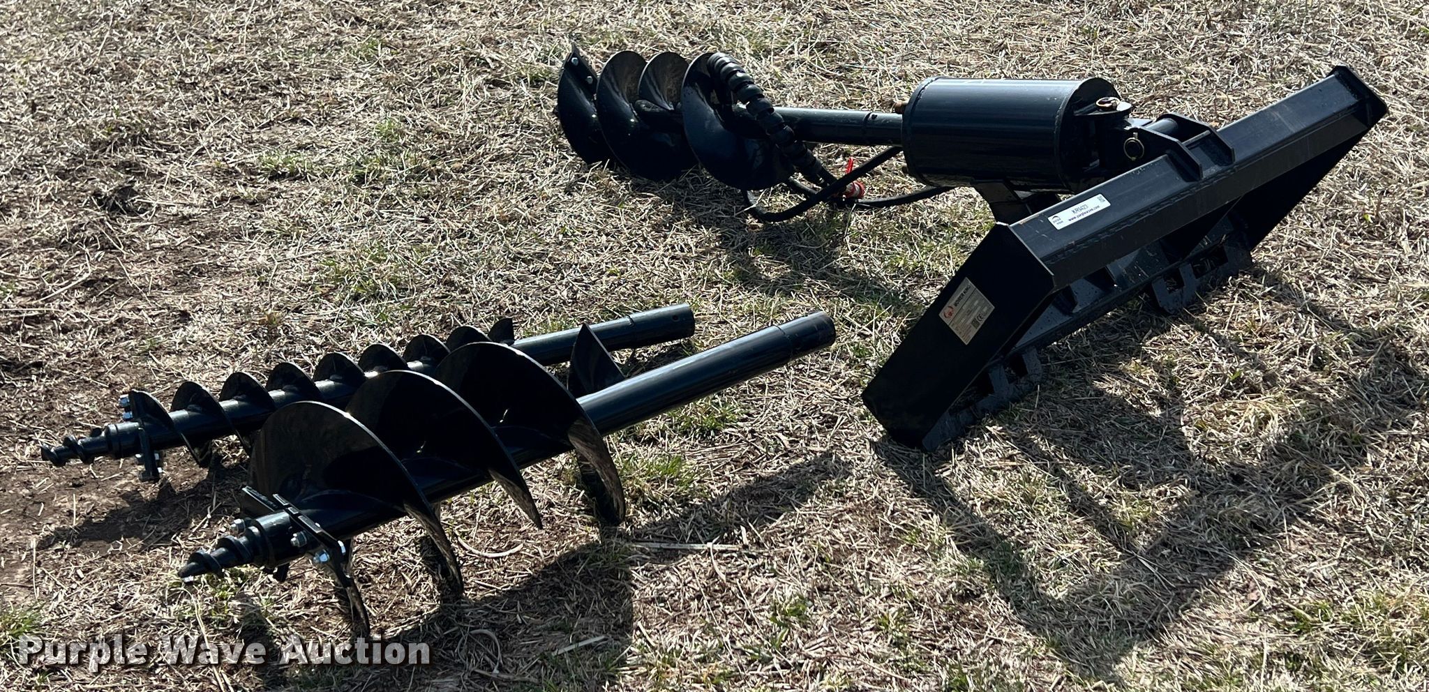 2022 Mower King SSECAGY skid steer auger in Yates Center, KS Item