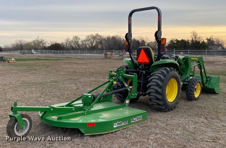 image for item DL7093 2017 John Deere 3032E  MFWD tractor
