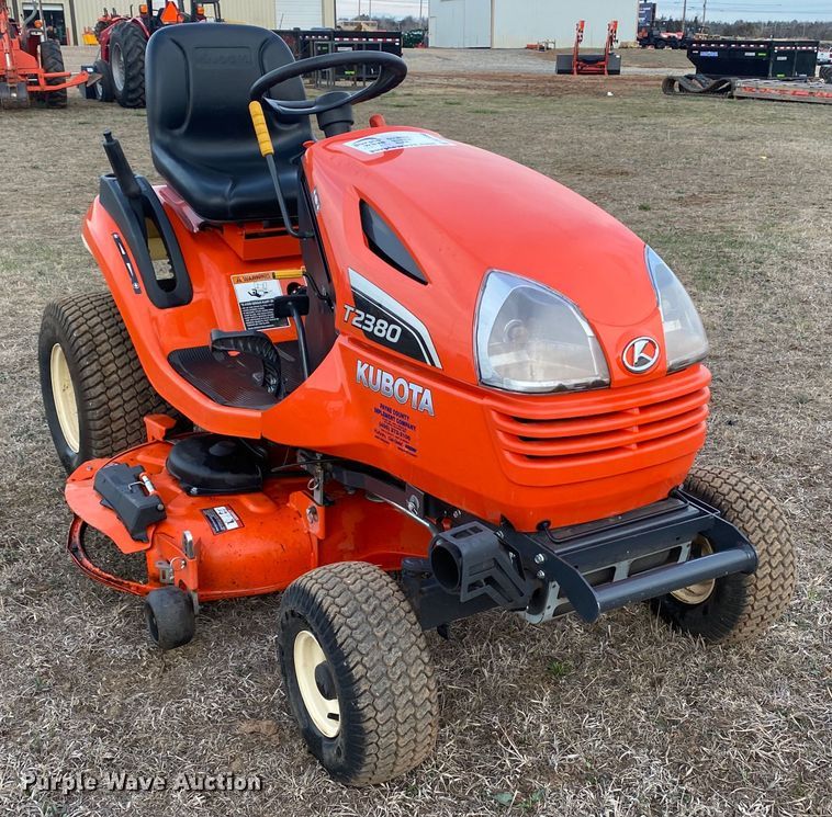 image for item DL7094 2016 Kubota T2380  lawn mower