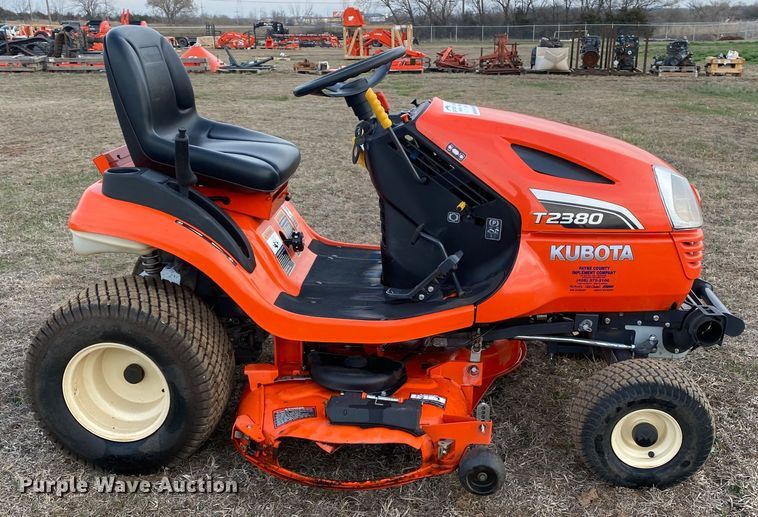 image for item DL7094 2016 Kubota T2380  lawn mower