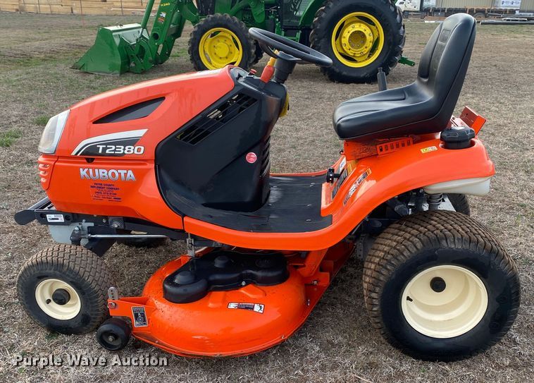 image for item DL7094 2016 Kubota T2380  lawn mower