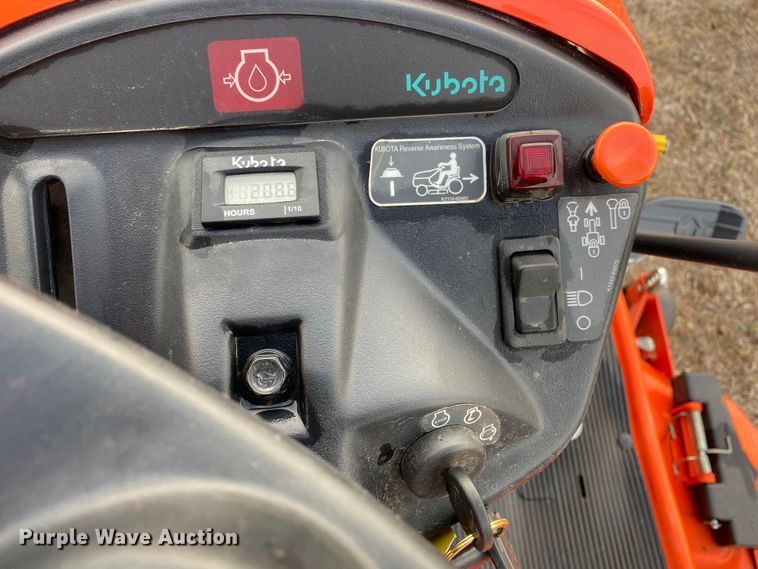 image for item DL7094 2016 Kubota T2380  lawn mower