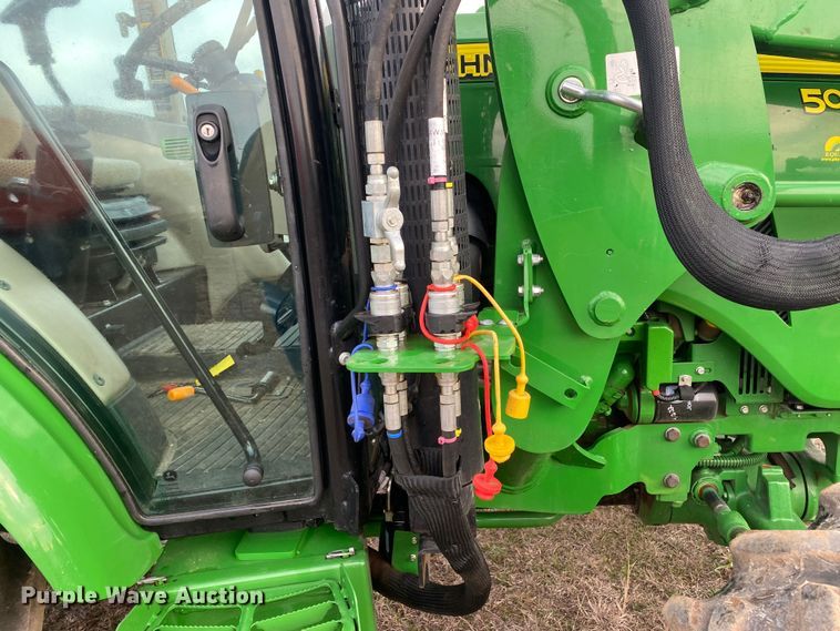 image for item DL7095 2017 John Deere 5065E  MFWD tractor