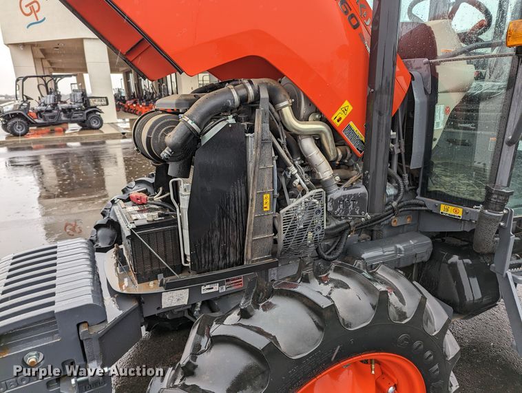 image for item LF9722 2021 Kubota M6060D  MFWD tractor