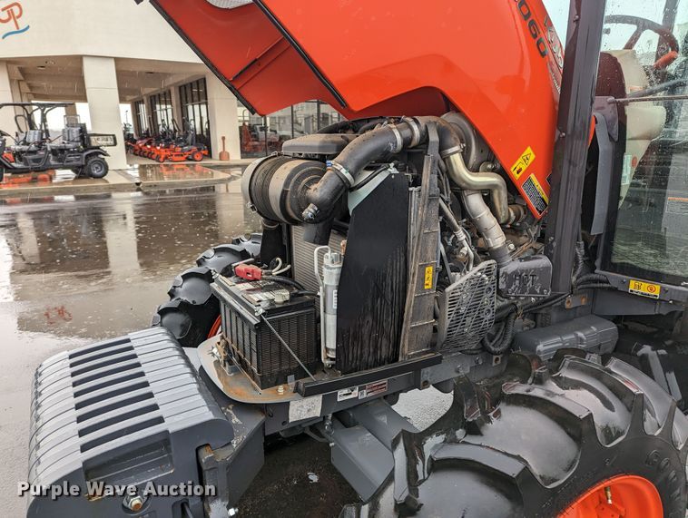 image for item LF9722 2021 Kubota M6060D  MFWD tractor