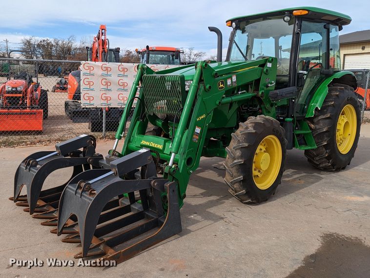 image for item LF9754 2014 John Deere 5058E  MFWD tractor