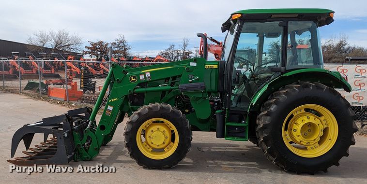 image for item LF9754 2014 John Deere 5058E  MFWD tractor