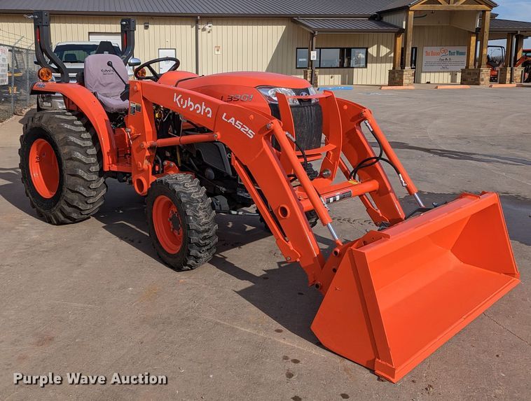 image for item LF9755 2021 Kubota L3901DT  MFWD tractor
