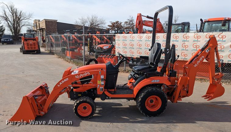 image for item LF9756 2022 Kubota BX23S  backhoe