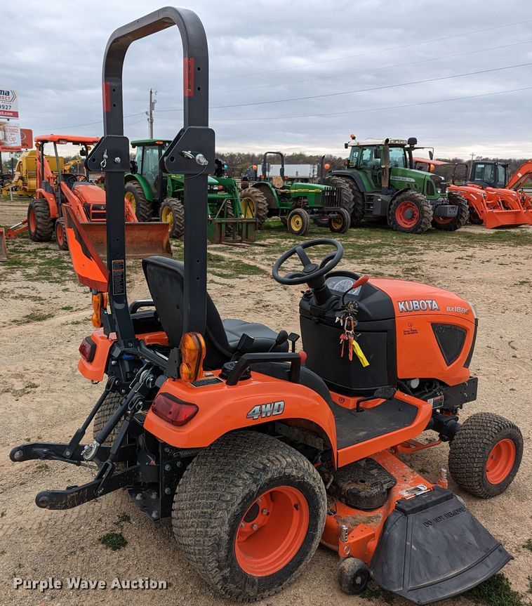 image for item LF9764 2019 Kubota BX1880  MFWD tractor
