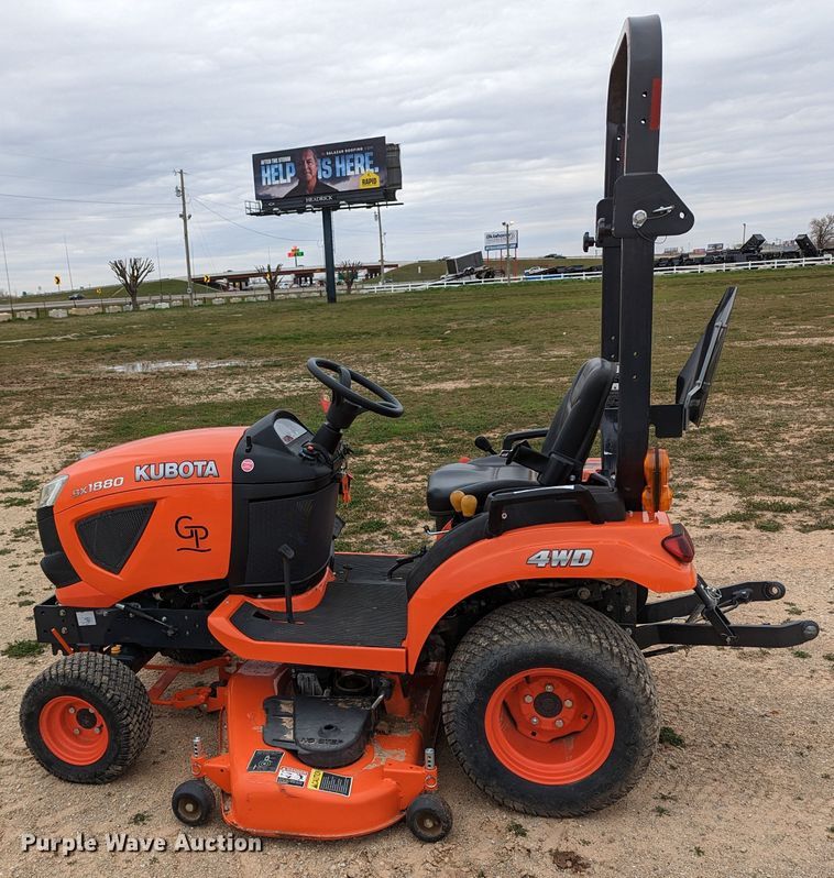 image for item LF9764 2019 Kubota BX1880  MFWD tractor