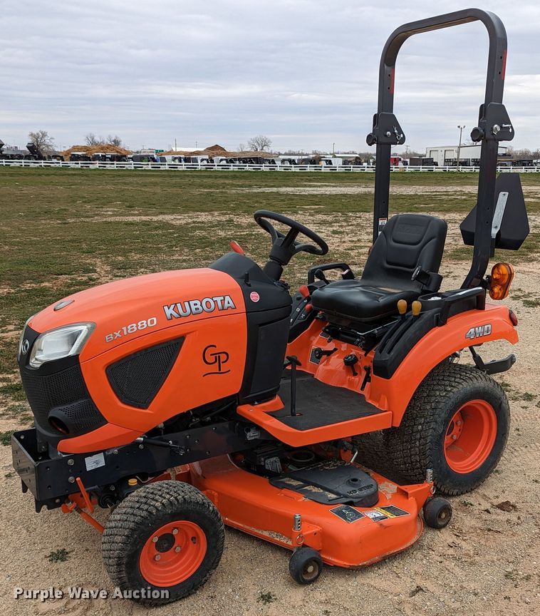 image for item LF9764 2019 Kubota BX1880  MFWD tractor