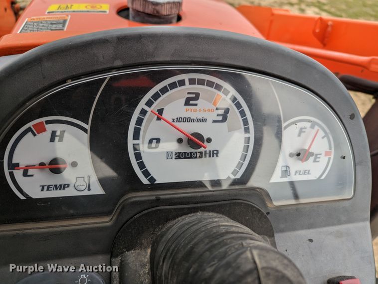 image for item LF9765 2007 Kubota B26  backhoe