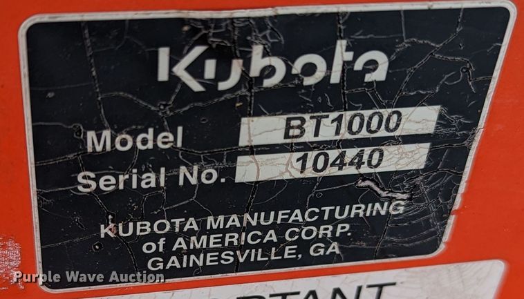 image for item LF9766 2005 Kubota L39TLB  backhoe