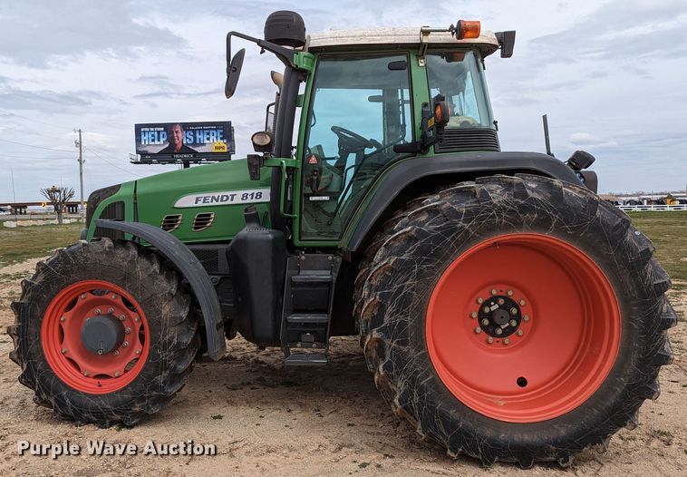 image for item LF9769 2010 Fendt 818  MFWD tractor