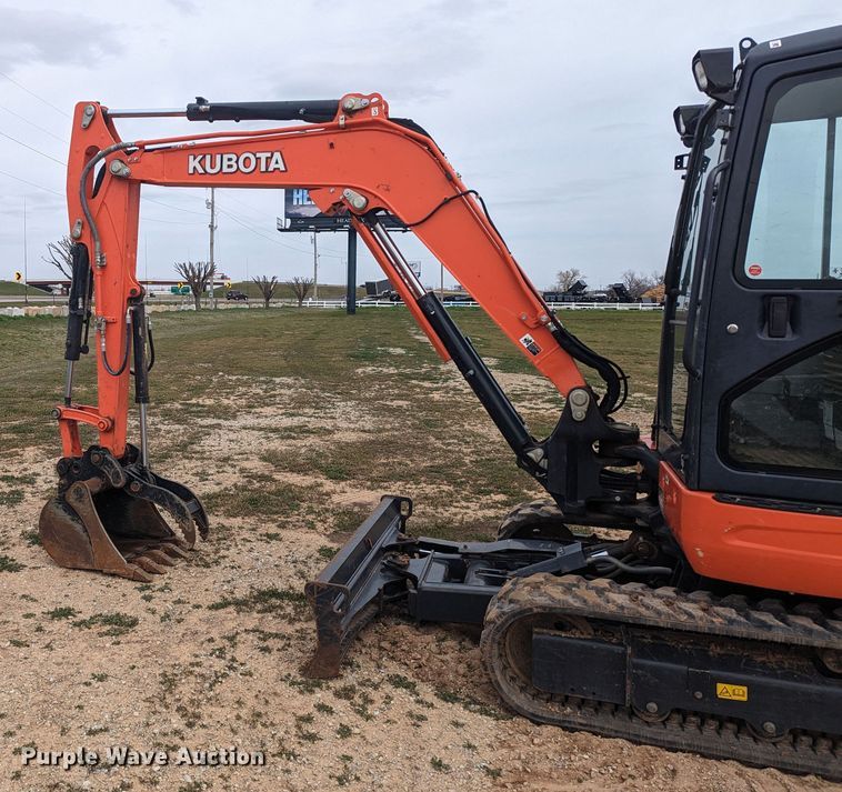 image for item LF9772 2020 Kubota KX040-4  mini excavator