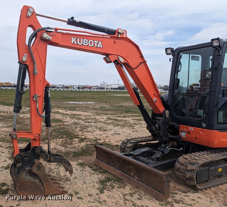 image for item LF9772 2020 Kubota KX040-4  mini excavator