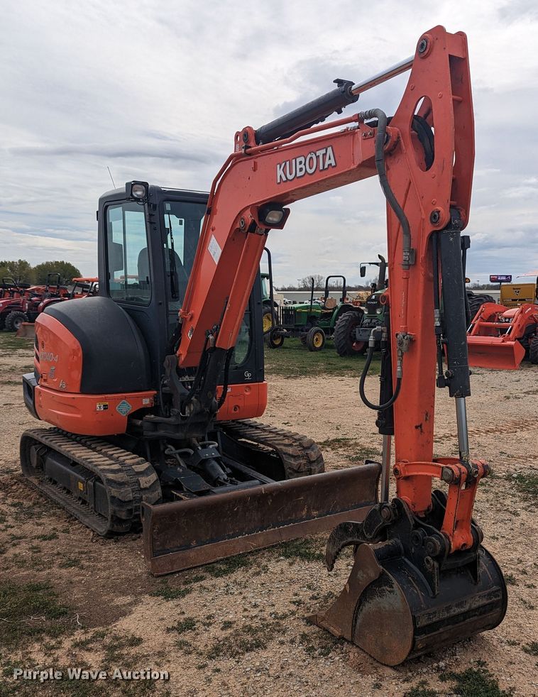 image for item LF9772 2020 Kubota KX040-4  mini excavator
