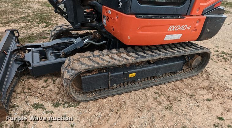 image for item LF9772 2020 Kubota KX040-4  mini excavator