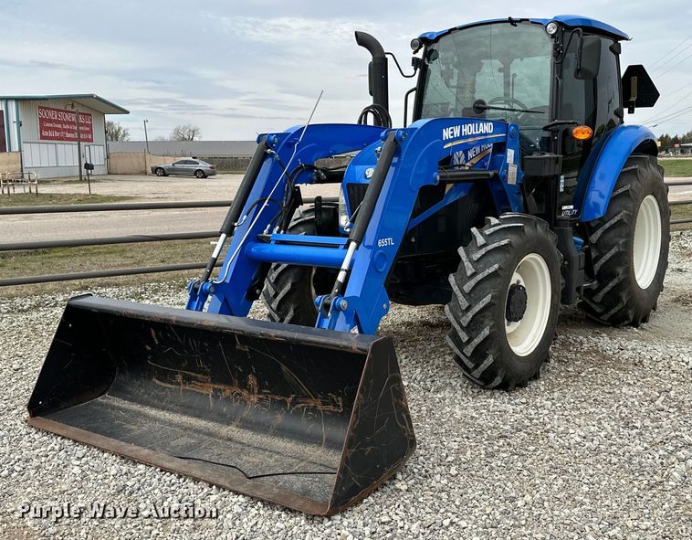 image for item LR9552 2019 New Holland Powerstar 110  MFWD tractor
