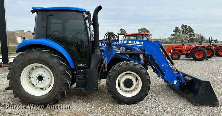 image for item LR9552 2019 New Holland Powerstar 110  MFWD tractor