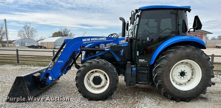 image for item LR9552 2019 New Holland Powerstar 110  MFWD tractor