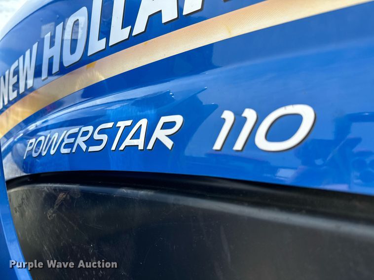 image for item LR9552 2019 New Holland Powerstar 110  MFWD tractor
