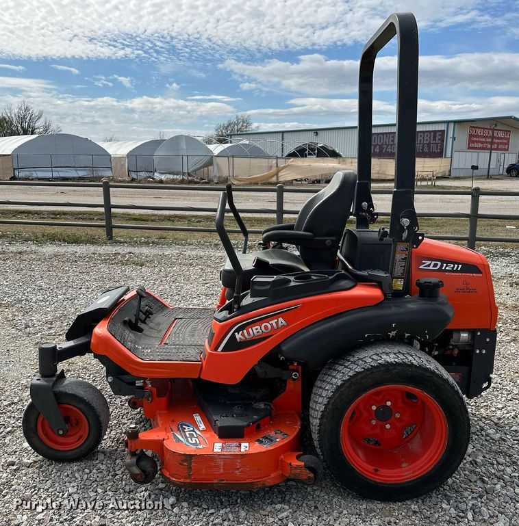 image for item LR9554 2019 Kubota ZD1211  ZTR lawn mower