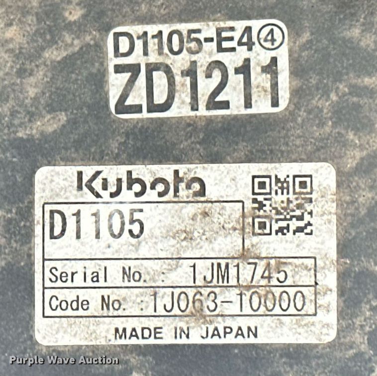 image for item LR9554 2019 Kubota ZD1211  ZTR lawn mower