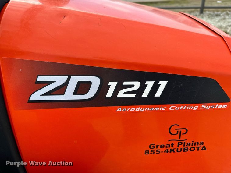 image for item LR9554 2019 Kubota ZD1211  ZTR lawn mower