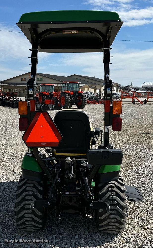 image for item LR9555 John Deere 1025R  MFWD tractor