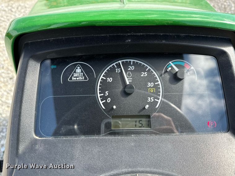 image for item LR9555 John Deere 1025R  MFWD tractor