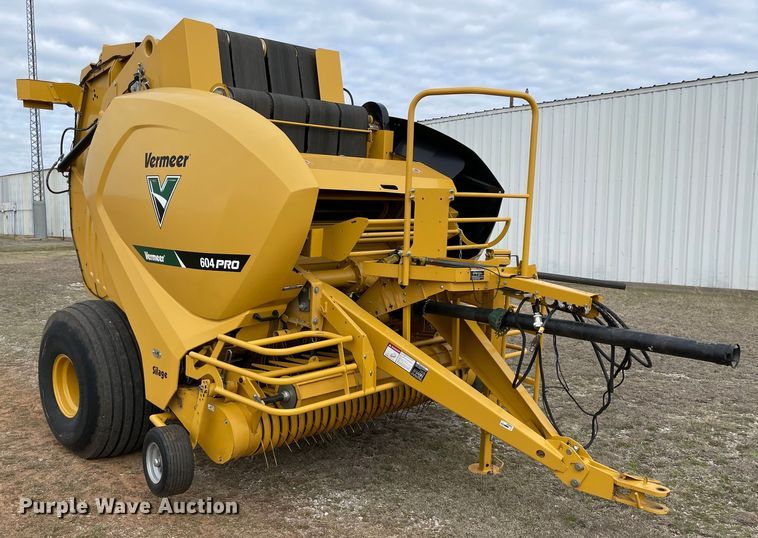 image for item MM9385 2019 Vermeer 604PR Silage Special round baler