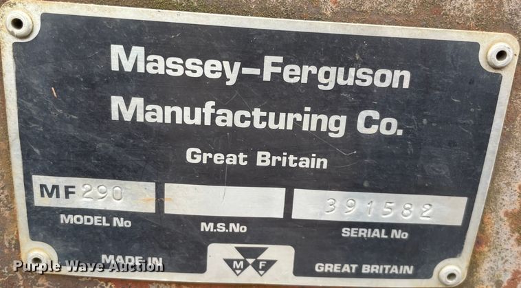 image for item MM9389 Massey Ferguson 290  tractor