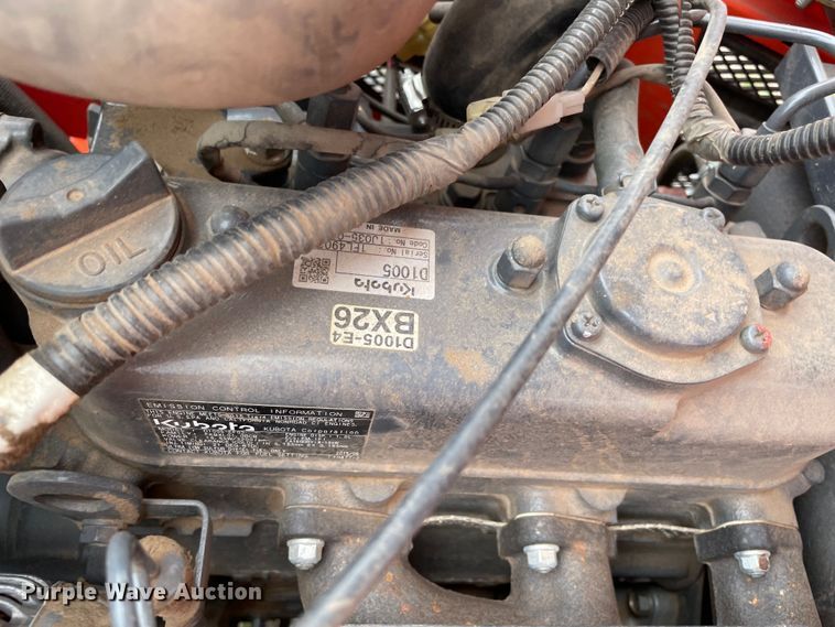 image for item MM9390 2017 Kubota BX2670  MFWD tractor