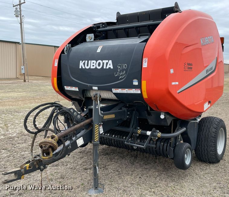 image for item MM9392 2015 Kubota BV4180 round baler