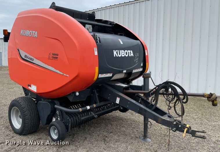 image for item MM9392 2015 Kubota BV4180 round baler