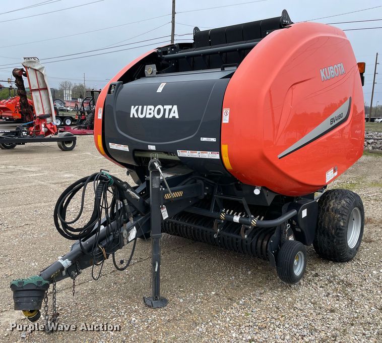 image for item MM9400 2016 Kubota BV4180 round baler