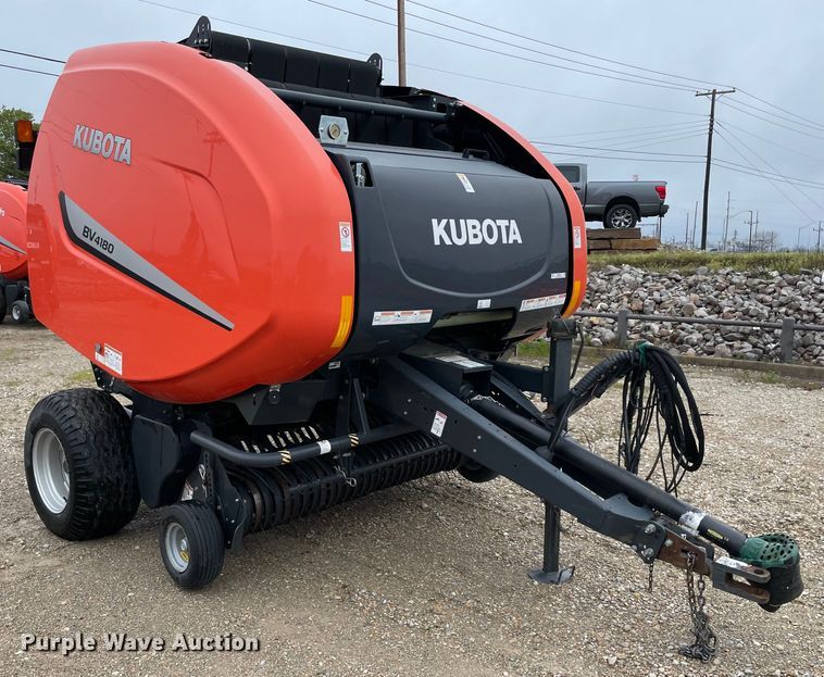 image for item MM9400 2016 Kubota BV4180 round baler