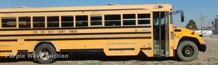image for item DK1745 2008 Blue Bird Vision  school bus